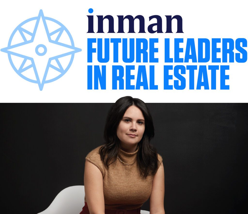 Inman future leaders logo with photo of Morgan Salama